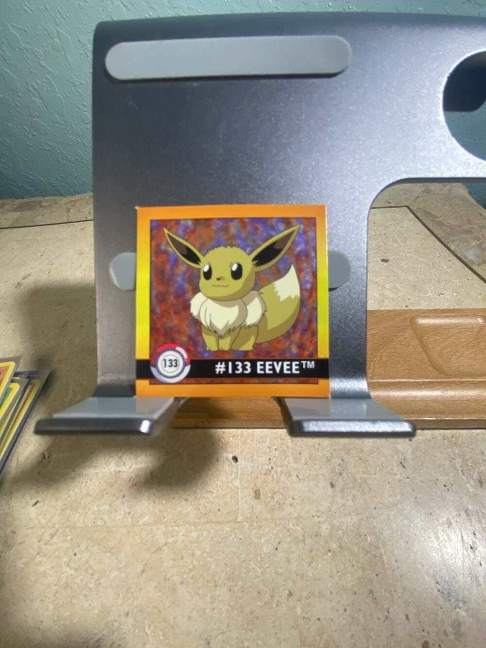 1999 Artbox Pokémon Sticker #133 Eevee Foil